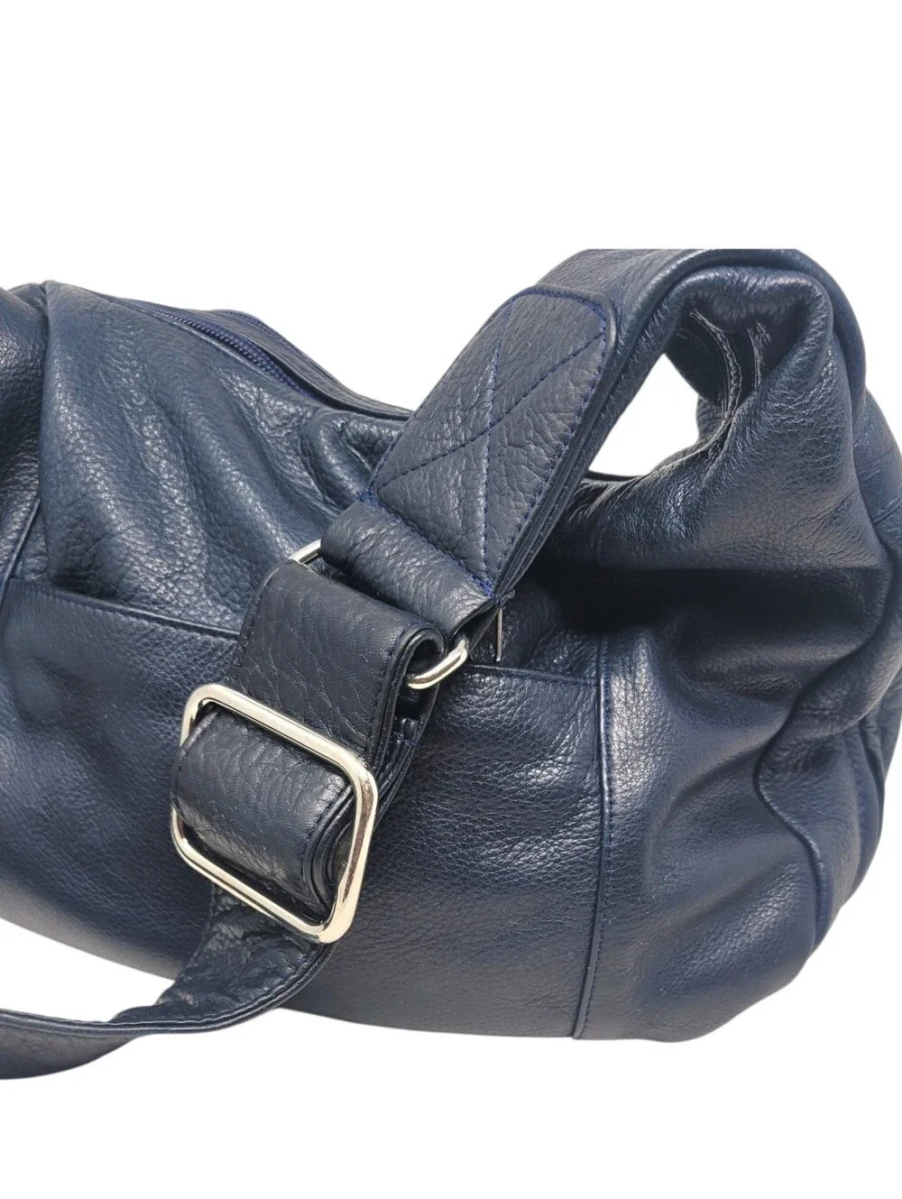 Coronada Blue Leather Hobo Concealed Carry